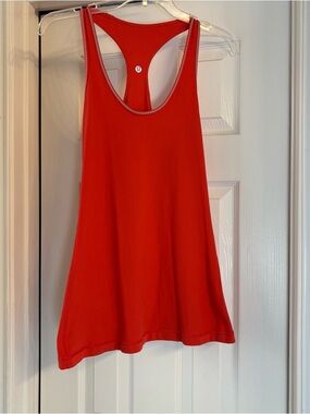 lululemon athletica Reversible Bright Red Racerback Tank